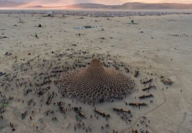 Twelve installations designed by architects at Burning Man over the years